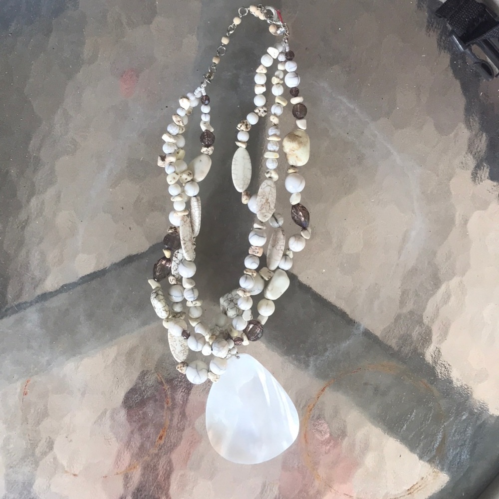 Chico’s Multilayer Beaded Necklace